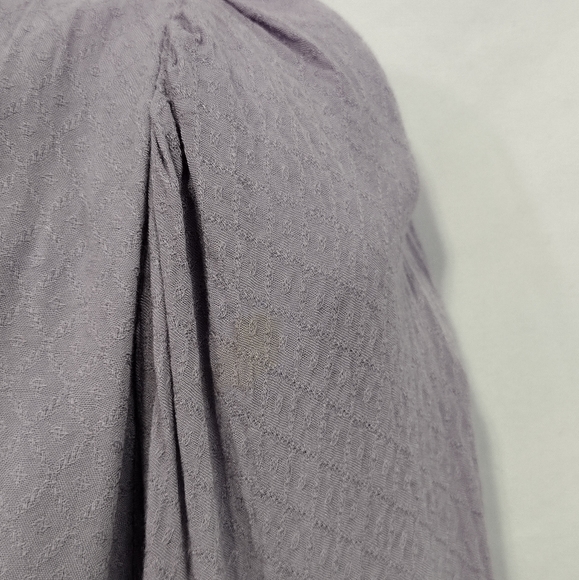 Free People  Dream Girl Wrap Top Women's XS Lavender Boho Retro 90s Y2K - Picture 11 of 12